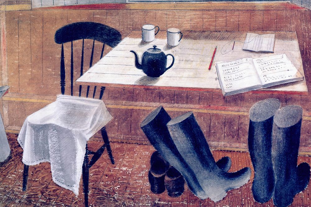 Observer Corps Hut 1939 art print by Eric Ravilious for $57.95 CAD