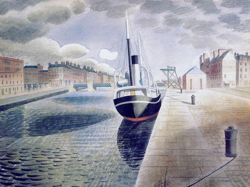 Pilot Boat 1939 art print by Eric Ravilious for $57.95 CAD