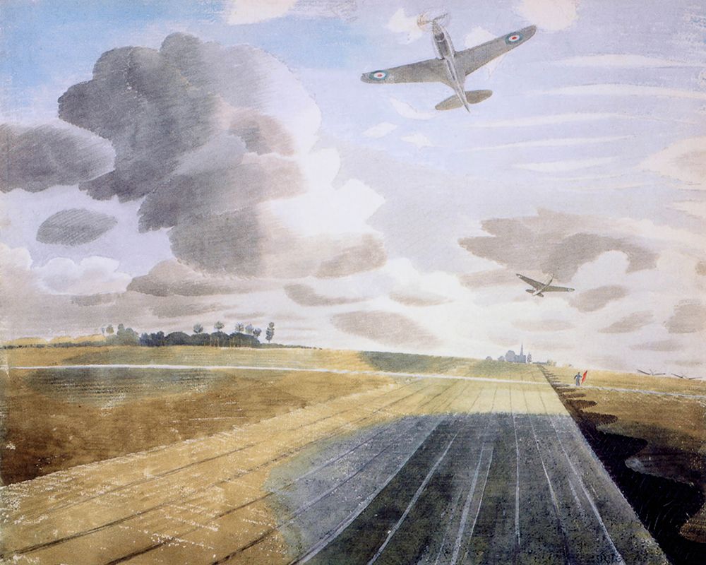 Runway Perspective 1942 art print by Eric Ravilious for $57.95 CAD