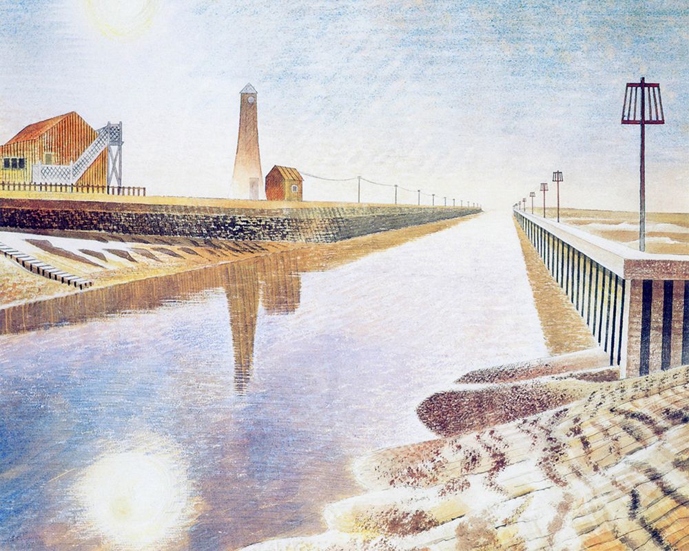 Rye Harbour 1938 art print by Eric Ravilious for $57.95 CAD