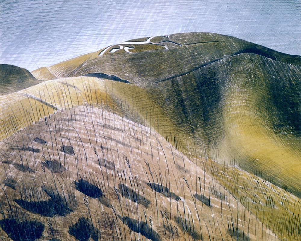 The Vale of the White Horse 1939 art print by Eric Ravilious for $57.95 CAD