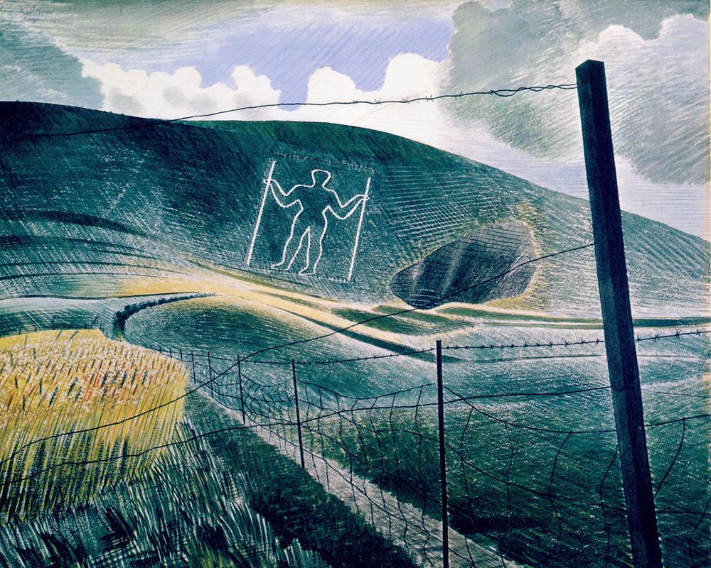 The Wilmington Giant 1939 art print by Eric Ravilious for $57.95 CAD