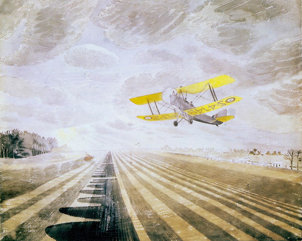 Tiger Moth 1942 art print by Eric Ravilious for $57.95 CAD