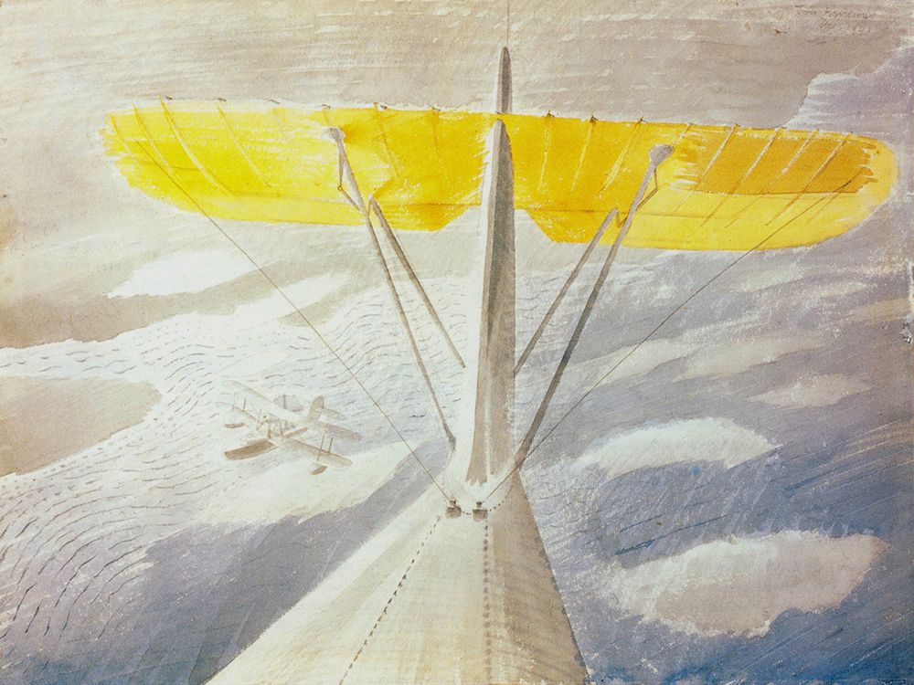 View from the Rear Hatch of a Walrus 1941 art print by Eric Ravilious for $57.95 CAD