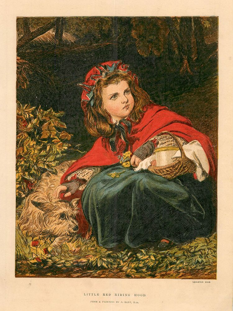 1874 vol. 30 - Little Red Riding Hood art print by London Almanack for $57.95 CAD