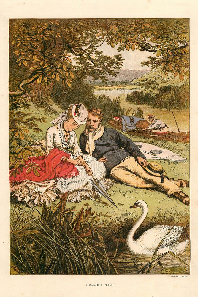 1875 vol.31 - Summertime art print by London Almanack for $57.95 CAD