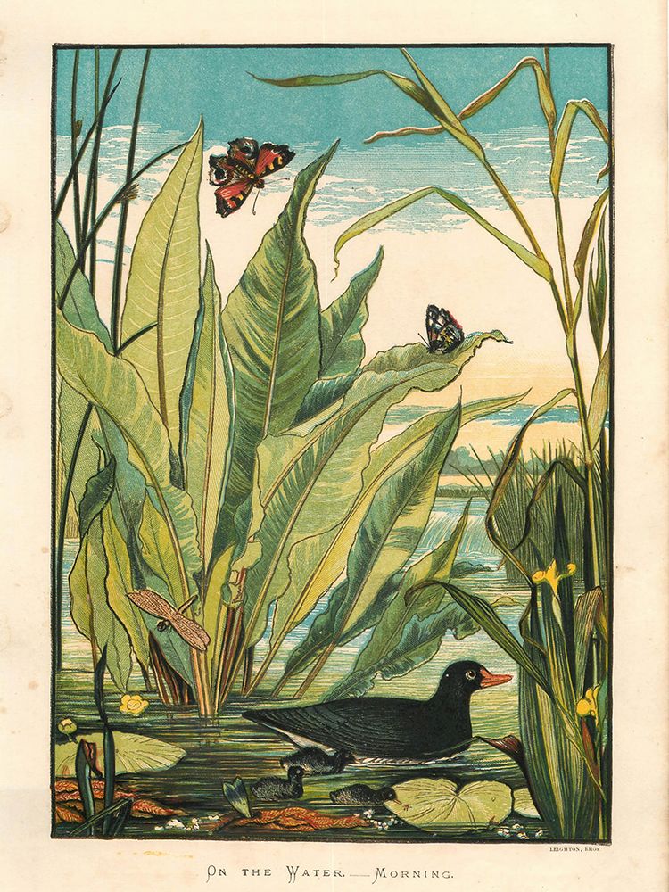 1877 vol. 33 - On the Water, morning art print by London Almanack for $57.95 CAD