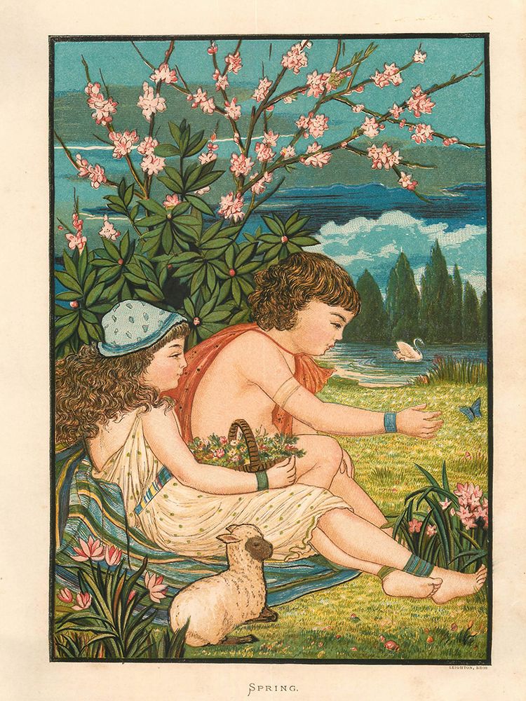 1877 vol. 33 - Spring art print by London Almanack for $57.95 CAD