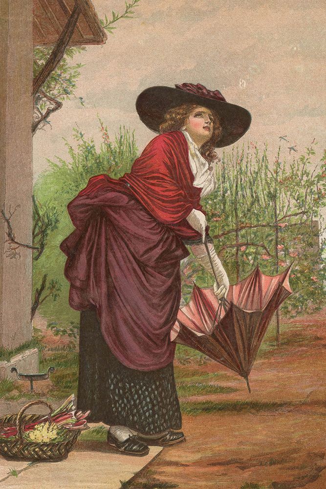 1881 vol. 37 - Spring shower art print by London Almanack for $57.95 CAD