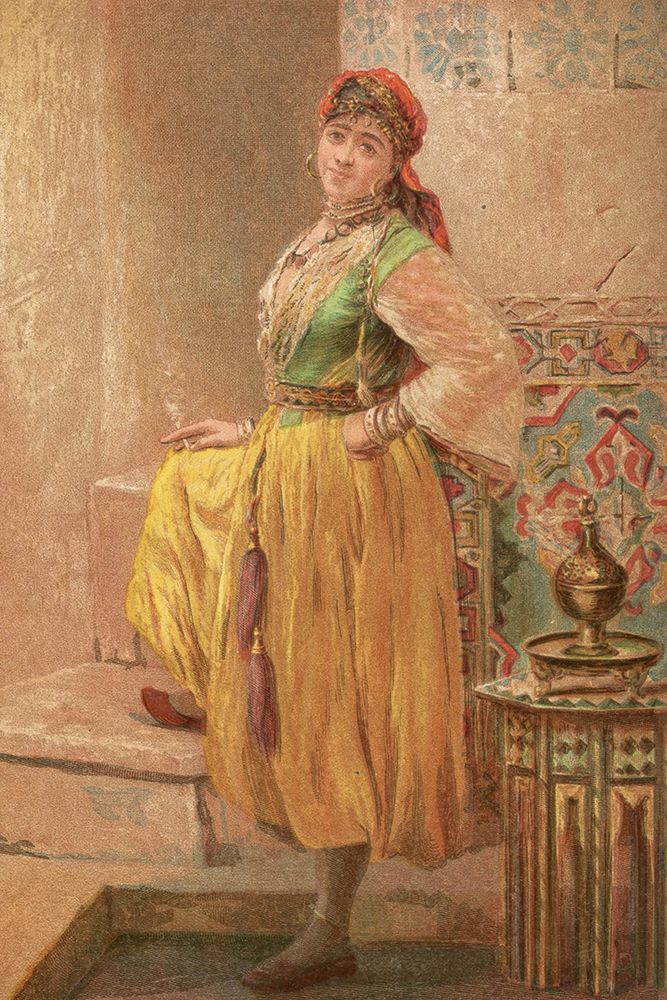 1885 vol. 41 - The Cigarette art print by London Almanack for $57.95 CAD