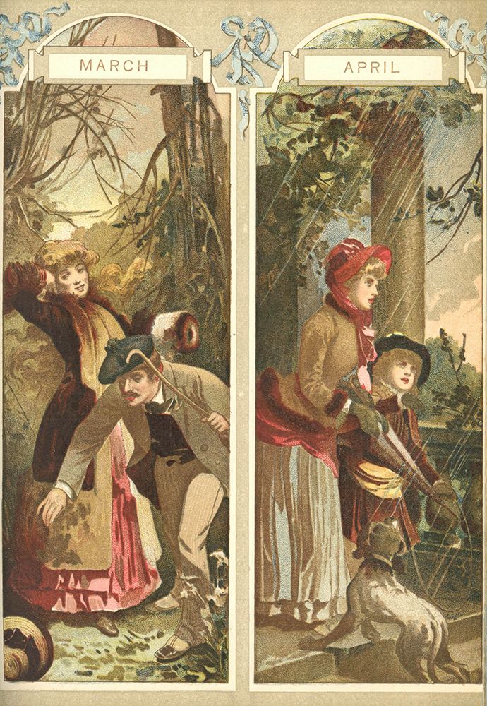1886 vol. 42 - Mar April art print by London Almanack for $57.95 CAD