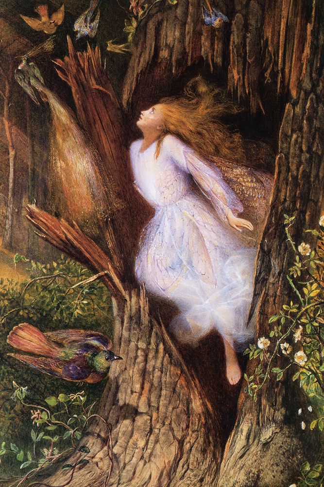 Ariel art print by John Anster Fitzgerald for $57.95 CAD