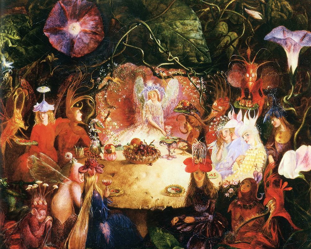 The Fairies Banquet 1859 art print by John Anster Fitzgerald for $57.95 CAD