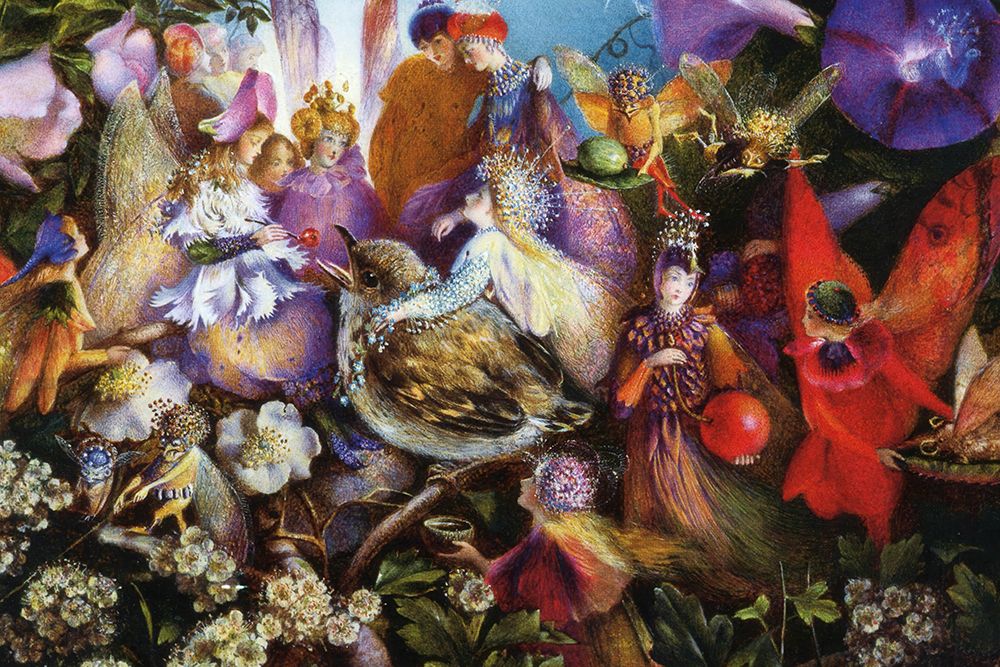 The Fledging art print by John Anster Fitzgerald for $57.95 CAD