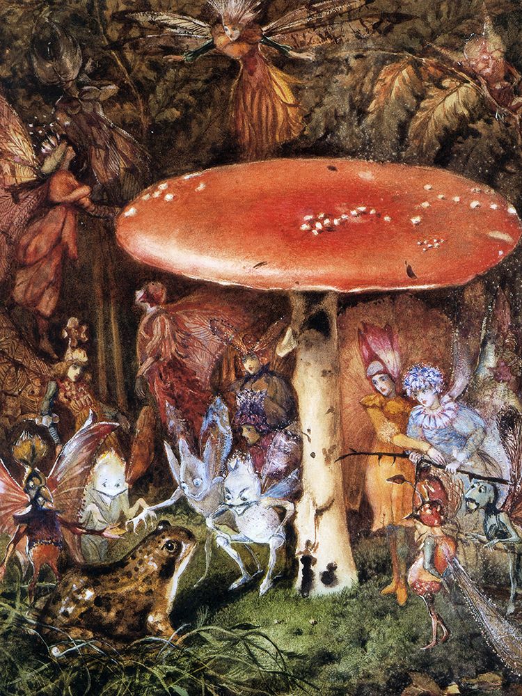 The Intruders art print by John Anster Fitzgerald for $57.95 CAD