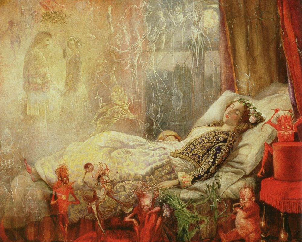 The Stuff that Dreams are Made of II ca 1859 art print by John Anster Fitzgerald for $57.95 CAD