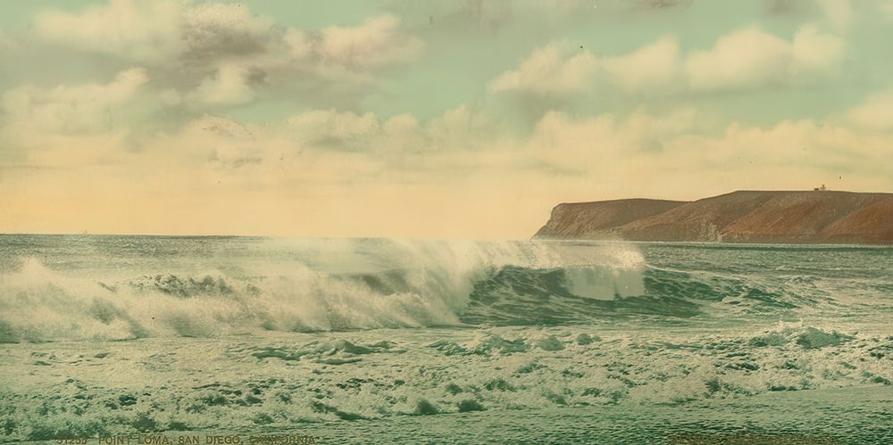 California - Point Loma San Diego Ca 1898 art print by Vintage Photochrom United States for $57.95 CAD