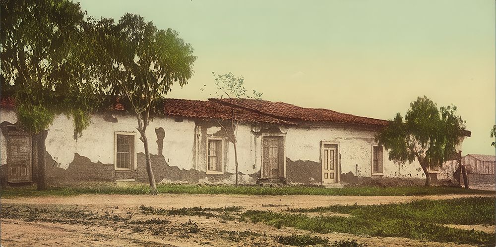 California - Ramonas Marriage Place San Diego Ca 1898 art print by Vintage Photochrom United States for $57.95 CAD