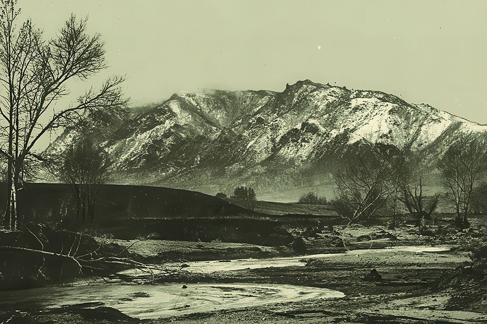 Colorado - Cheyenne Mountain Ca 1898 art print by Vintage Photochrom United States for $57.95 CAD
