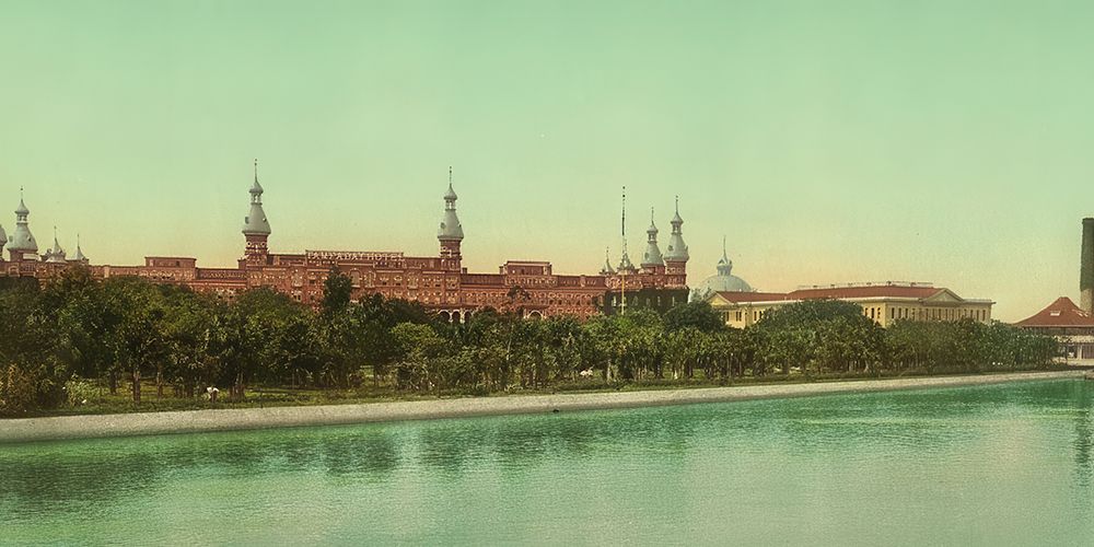 Florida - Tampa Bay Hotel Ca 1902 art print by Vintage Photochrom United States for $57.95 CAD
