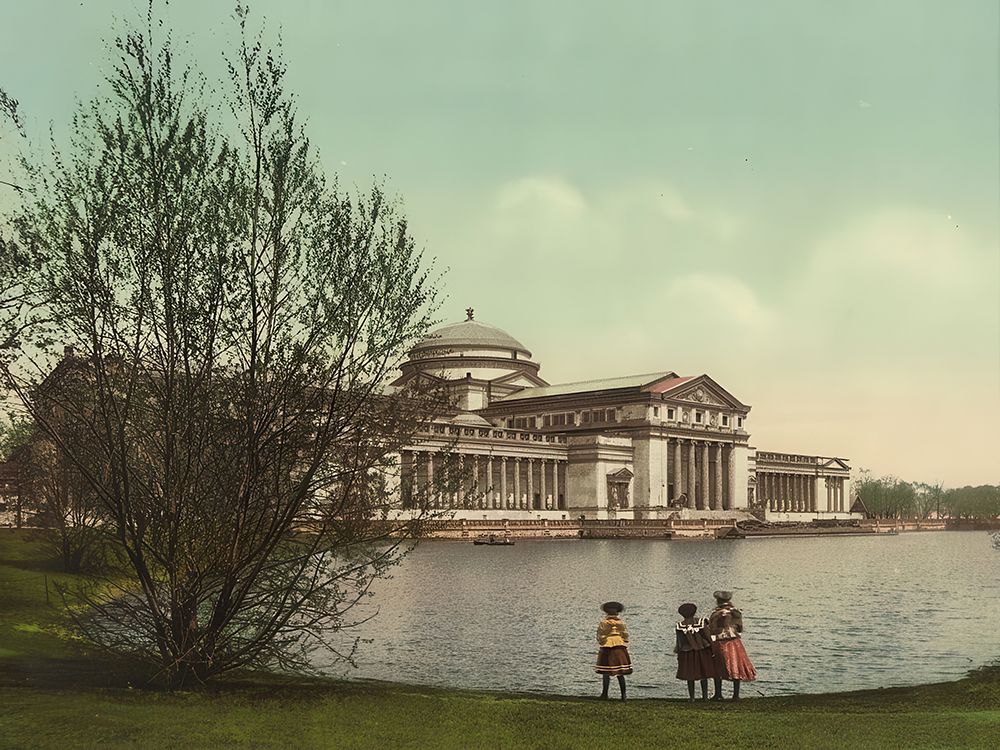 Illinois - Field Columbian Museum Jackson Park Chicago Ca 1901 art print by Vintage Photochrom United States for $57.95 CAD