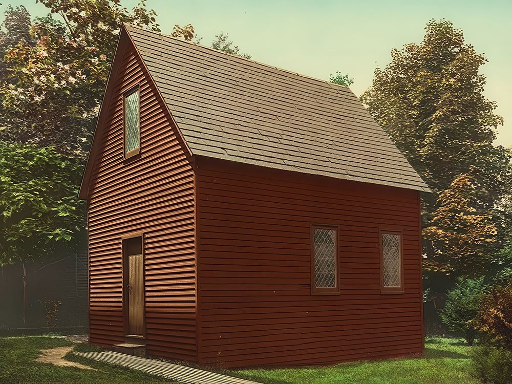 Massachusetts - First Church Salem Ca 1902 art print by Vintage Photochrom United States for $57.95 CAD
