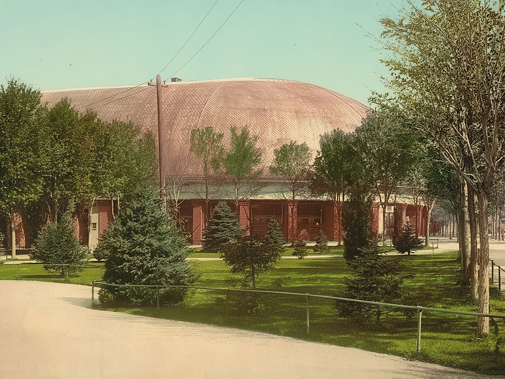 Utah - the Tabernacle Salt Lake City Ca 1900 art print by Vintage Photochrom United States for $57.95 CAD