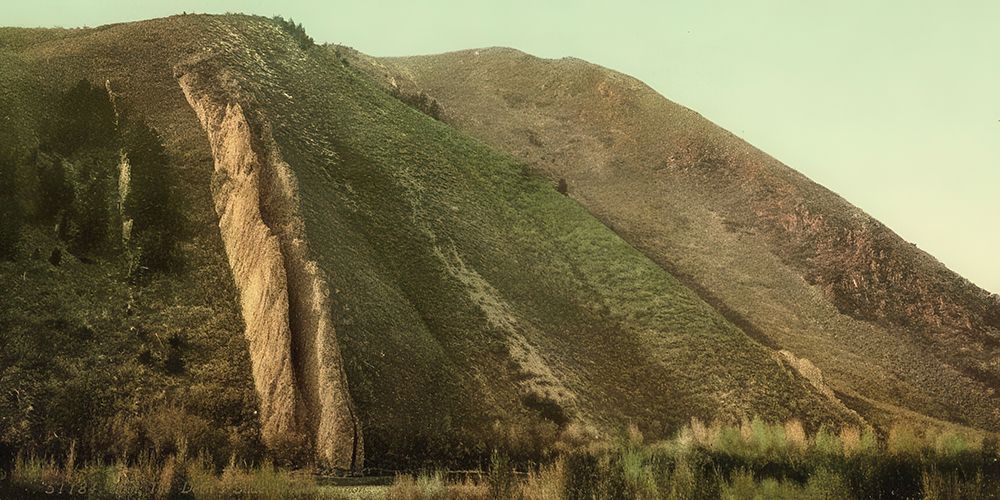 Utah the Devils Slide Weber Canon Canon Ca 1898 art print by Vintage Photochrom United States for $57.95 CAD