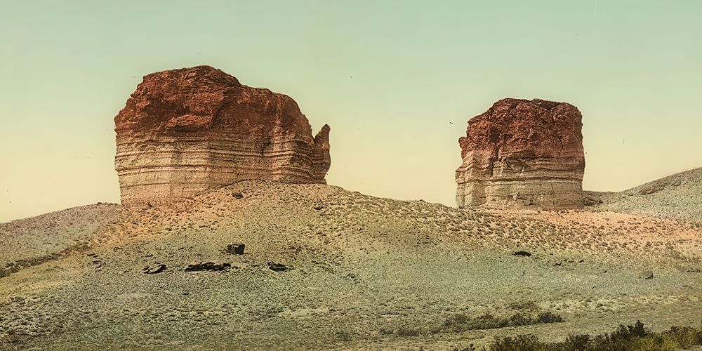 Utah the Giant Club and Kettle Green River Ca 1898 art print by Vintage Photochrom United States for $57.95 CAD