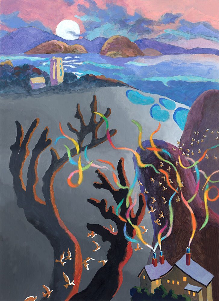 Ode to My Fathers Poetry 02 art print by John Z. Wang for $57.95 CAD