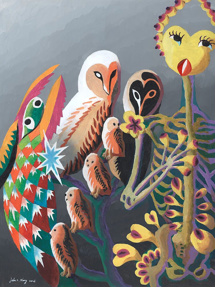 Fantastic Creatures art print by John Z. Wang for $57.95 CAD