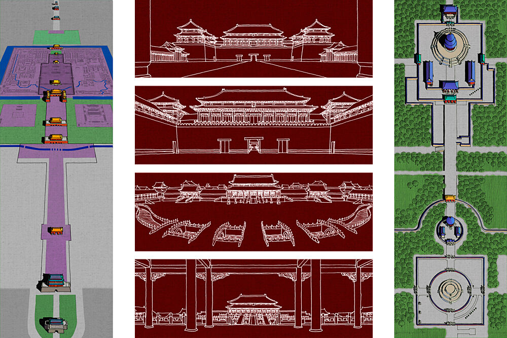 Core of Chinese Classic Architecture art print by John Z. Wang for $57.95 CAD