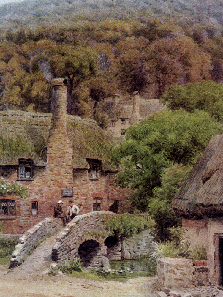 Allerford, Somerset art print by Alfred Quinton for $57.95 CAD