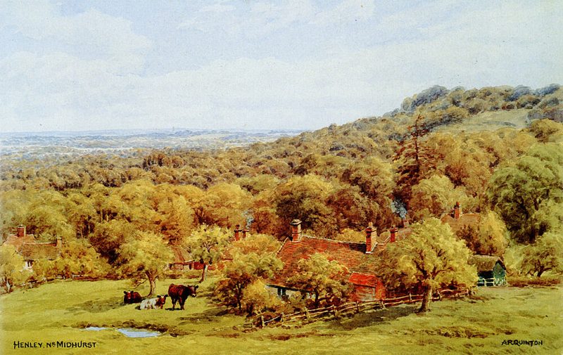 Henley Near Midhurst, West Sussex art print by Alfred Quinton for $57.95 CAD