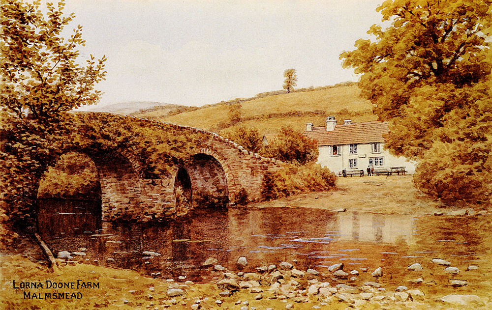 Lorna Doone Farm, Malmsmead art print by Alfred Quinton for $57.95 CAD