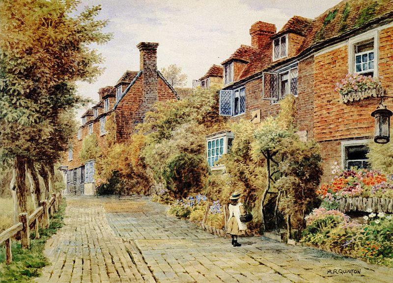 The Walks, Groombridge, Kent art print by Alfred Quinton for $57.95 CAD