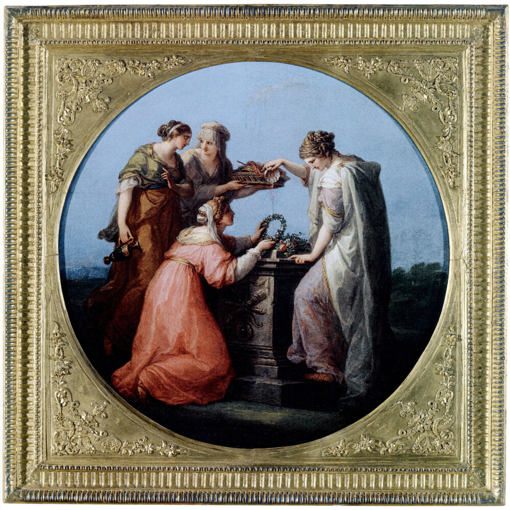 An Offering to Love 1777 art print by Angelica Kauffman for $57.95 CAD
