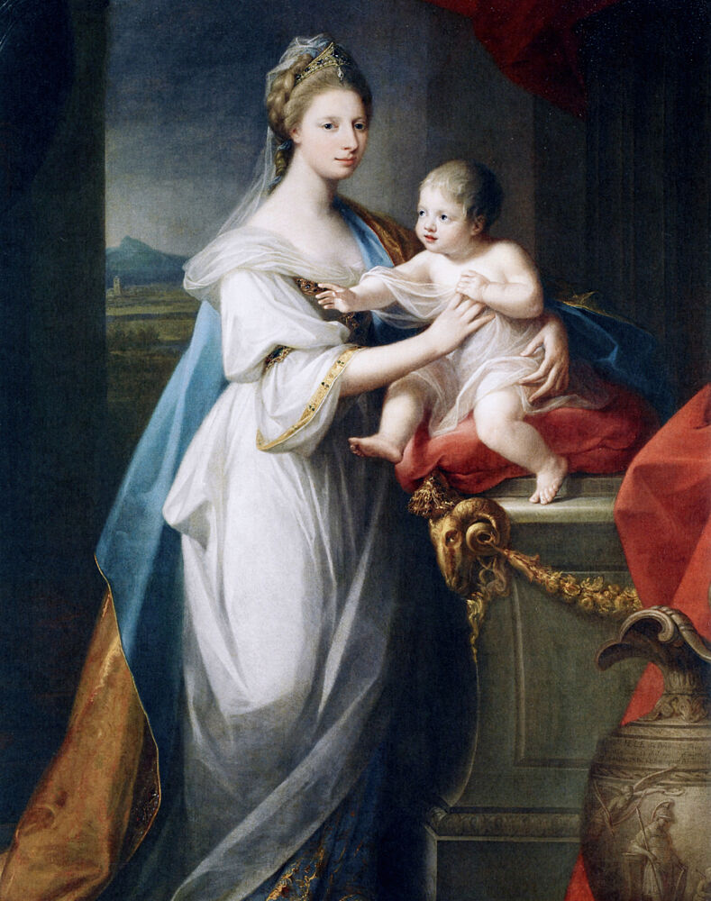 Augusta Friederike Luise 1767 art print by Angelica Kauffman for $57.95 CAD