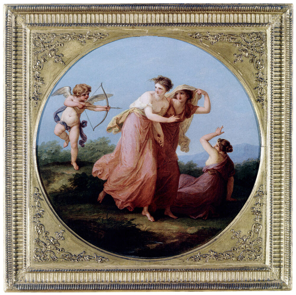 Cupids Revenge 1777 art print by Angelica Kauffman for $57.95 CAD