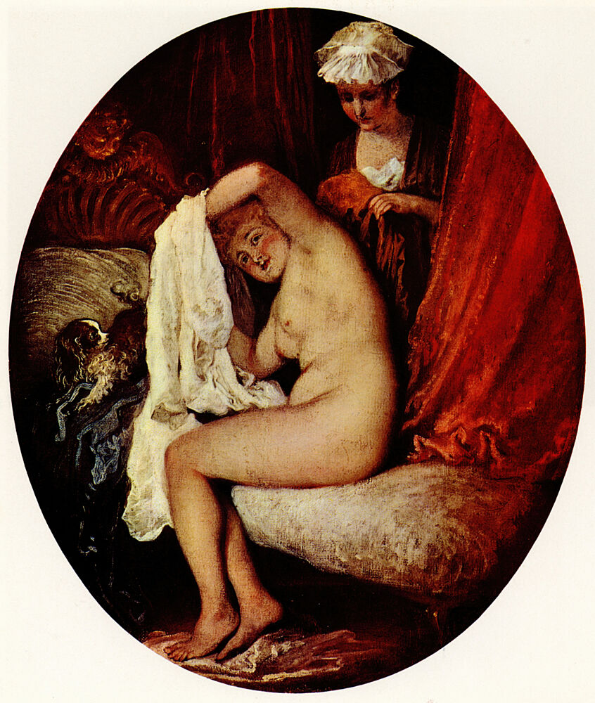 la Toilette Ca 1720 art print by Antoine Watteau for $57.95 CAD