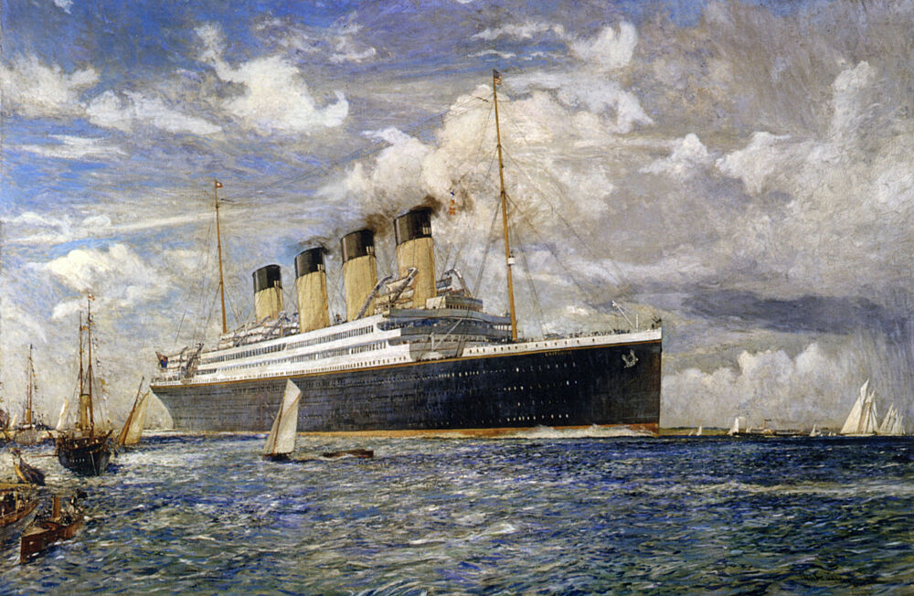 Britannic art print by Charles Edward Dixon for $57.95 CAD