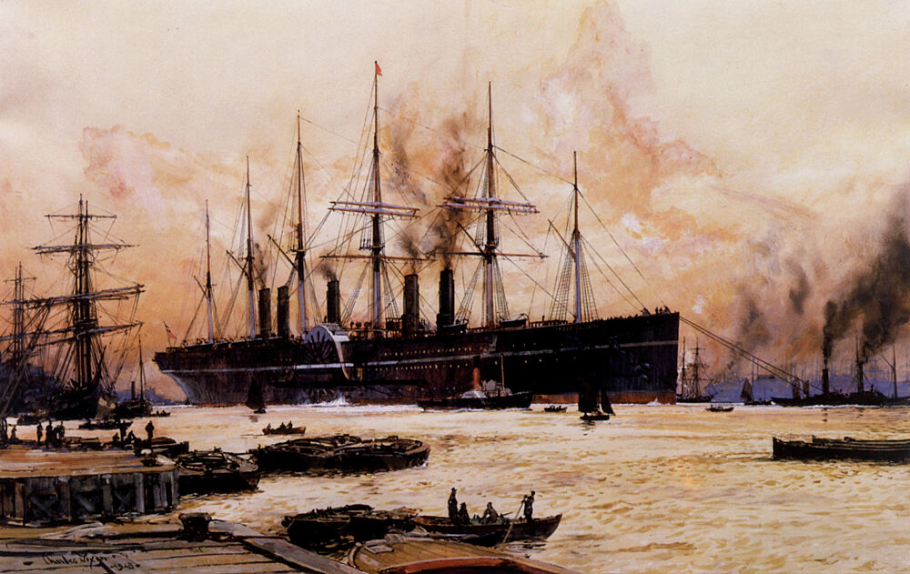 The Great Eastern art print by Charles Edward Dixon for $57.95 CAD