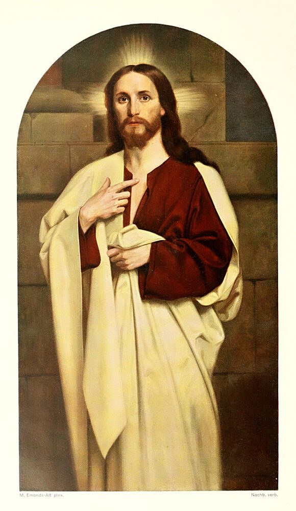 Christ, Christliche Kunst 5 1908 art print by M. Emonds for $57.95 CAD