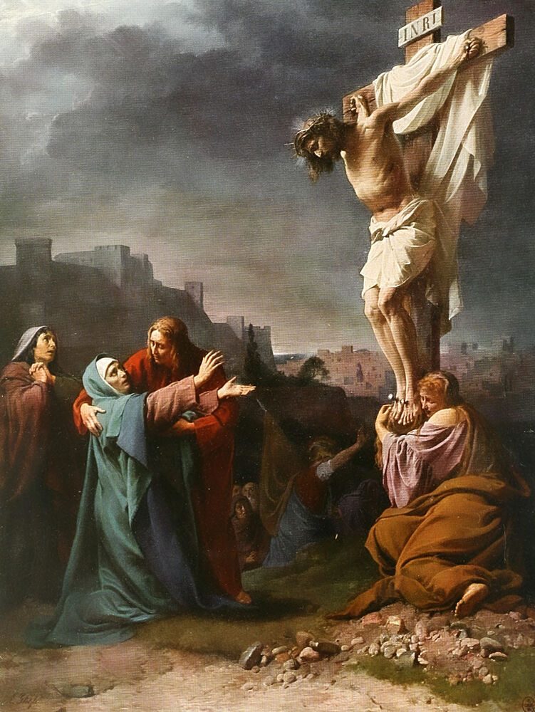 Calvary, Christliche Kunst 8 1911 art print by Ludwig Glotzle for $57.95 CAD