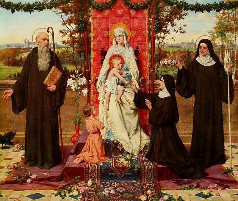Madonna, Christliche Kunst 9 1912 art print by Jozef Janssens for $57.95 CAD