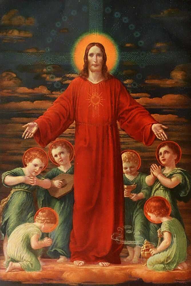 Christ, Christliche Kunst 16 1919 art print by Georg Kau for $57.95 CAD