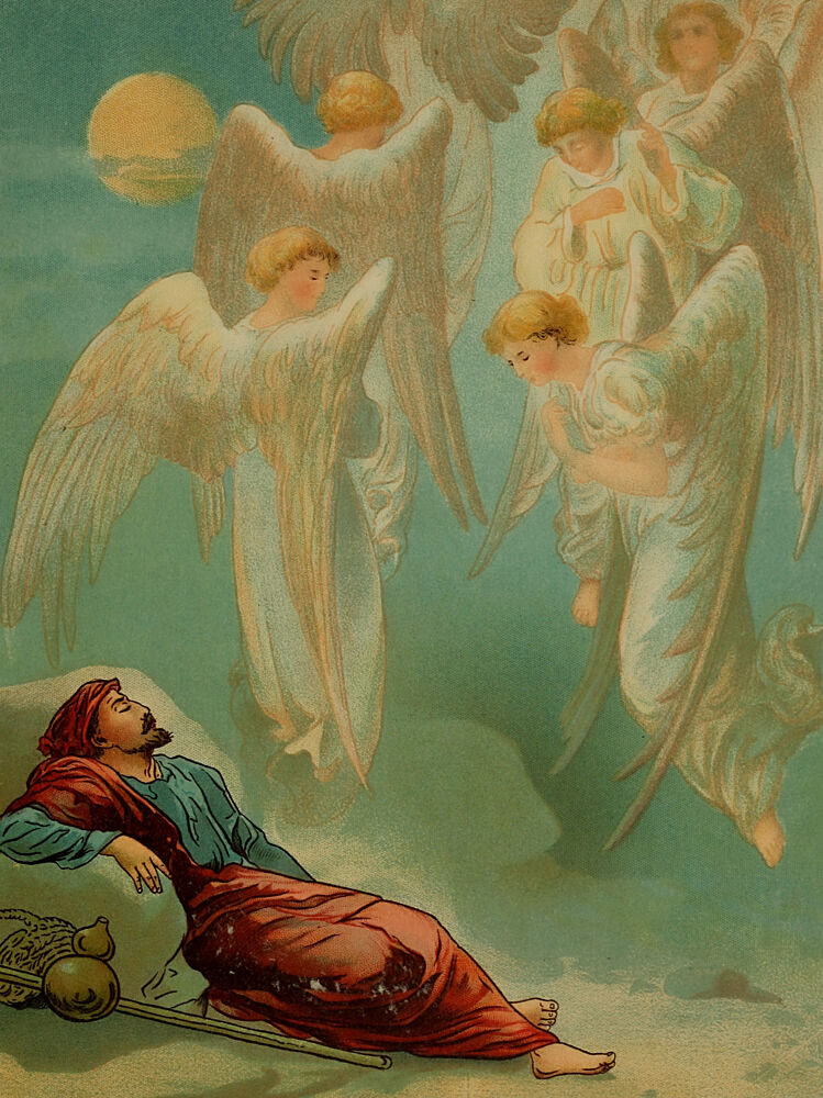 Jacobs Dream, Bible Heroes 1898 art print by Mary Lathbury for $57.95 CAD