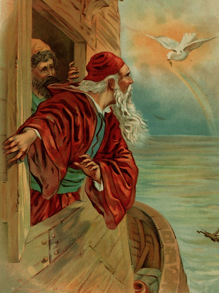 Return of the Dove, Bible Heroes 1898 art print by Mary Lathbury for $57.95 CAD
