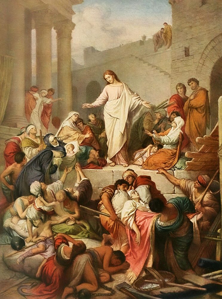Heal Me Oh Lord, Christliche Kunst 12 1913 art print by Locher and Muller for $57.95 CAD