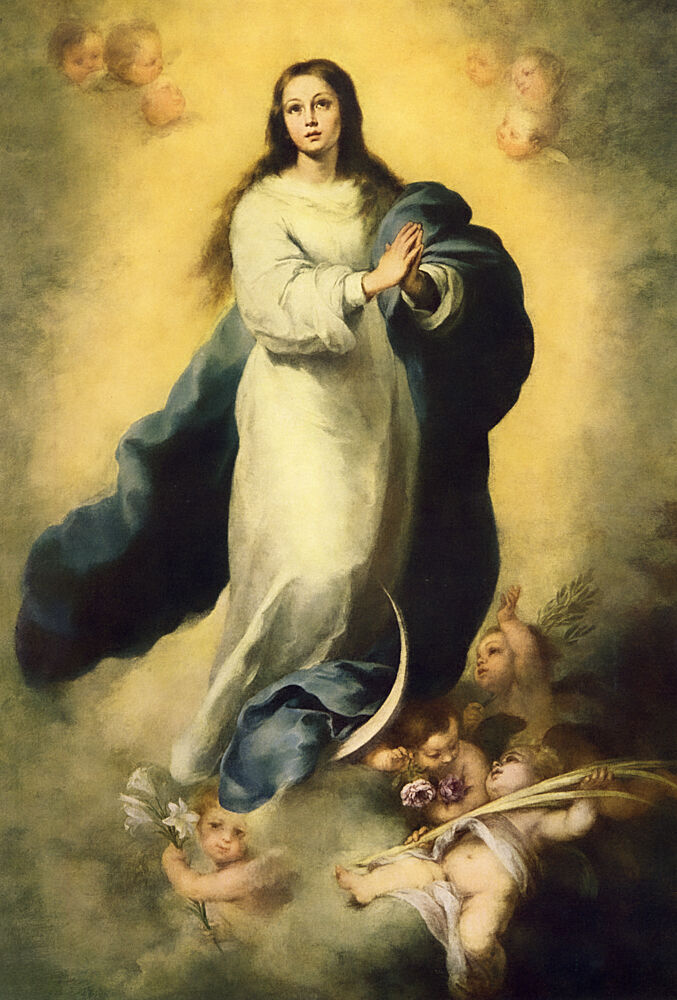Immaculate, Murillo C.1910 art print by Bartolome Murillo for $57.95 CAD
